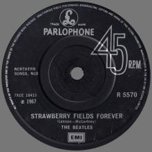 1967 02 17 - 1982 - N - STRAWBERRY FIELDS ⁄ PENNY LANE - BSCP 1 - BOXED SET - SOLID CENTER - SOUTHALL PRESSING - pic 3