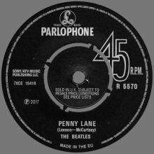 1967 02 17 - 2017 04 22 - T - STRAWBERRY FIELDS FOREVER ⁄ PENNY LANE - R 5570 - RECORD STORE DAY - pic 1