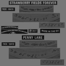 1967 02 17 - 2017 04 22 - T - STRAWBERRY FIELDS FOREVER ⁄ PENNY LANE - R 5570 - RECORD STORE DAY - pic 2