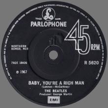 1967 07 07 - 1982 12 07 - N - ALL YOU NEED IS LOVE ⁄ BABY, YOU'RE A RICH MAN - R 5620 - BSCP 1 - BOXED SET - SOUTHALL PRESSING - pic 2