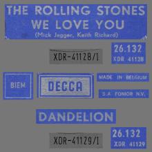 THE ROLLING STONES - WE LOVE YOU - BELGIUM - DECCA - 26.132 - pic 4