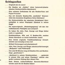 GERMANY 1968 07 17 DIE BEATLES IN YELLOW SUBMARINE - MOVIEPOSTER FILMPOSTER- INSERAT-MATERN - PRESSE UND WERBEINFORMATIONEN - pic 6