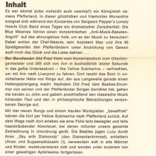 GERMANY 1968 07 17 DIE BEATLES IN YELLOW SUBMARINE - MOVIEPOSTER FILMPOSTER- INSERAT-MATERN - PRESSE UND WERBEINFORMATIONEN - pic 7