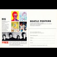 1968 RICHARD AVEDON THE BEATLES POSTERS - DAILY EXPRESS ORDER FORM - pic 3