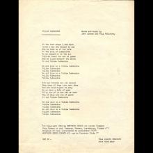 FRANCE 1968 YELLOW SUBMARINE / LE SOUS-MARIN VERT - MUSIC SHEET - 1-2-3 - pic 4
