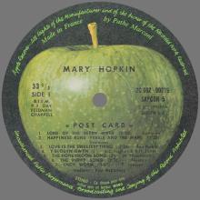 1969 02 21 MARY HOPKIN - POSTCARD - APPLE - T 2 C 062-90.019 - SAPCOR 5 - FRANCE - pic 5