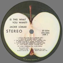 1969 03 21 JACKIE LOMAX - IS THIS WHAT YOU WANT ? - IS THIS WHAT YOU WANT ? - APPLE - ST-3354 - USA - pic 6