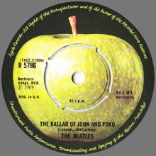 1969 05 30 - 1982 - M - THE BALLAD OF JOHN AND YOKO - OLD BROWN SHOE - R 5786 - BSCP 1 - BOXED SET - pic 3