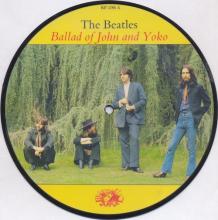 1969 05 30 - 1989 05 30 - P - THE BALLAD OF JOHN AND YOKO - OLD BROWN SHOE - RP 5786 - PICTURE DISC - pic 3