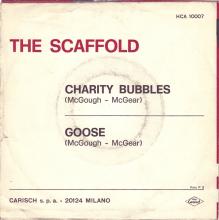 1969 06 27 - THE SCAFFOLD - CHARITY BUBBLES ⁄ GOOSE - ITALY - HCA 10007 - pic 2