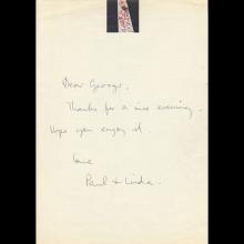 1970 04 17 b McCartney - Press Pack - Handwritten Letter - pic 3