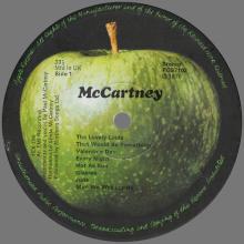 1970 04 17 PAUL McCARTNEY - McCARTNEY - PCS 7102 - 1E 062 o 04394 - APPLE - UK - pic 5