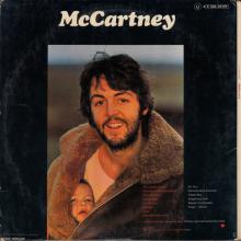 1970 04 17 - 1970 - PAUL McCARTNEY - McCARTNEY - U 2C 064-04394 - FRANCE - pic 1