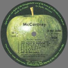 1970 04 17 - 1970 - PAUL McCARTNEY - McCARTNEY - U 2C 064-04394 - FRANCE - pic 7