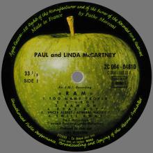 1971 05 21 - 1971 PAUL AND LINDA McCARTNEY - RAM - U 2C 064-04810 - FRANCE - pic 5