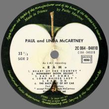 1971 05 21 - 1971 PAUL AND LINDA McCARTNEY - RAM - U 2C 064-04810 - FRANCE - pic 6