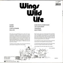 1971 12 07 WINGS - WINGS WILD LIFE - FAME - 1C 038 1575631 - 5 0999915 75631 2 - GERMANY - pic 1