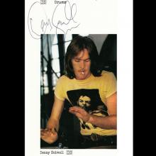 1973 WINGS SIGNATURES - SIGNED ITEM - pic 2