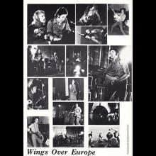 1972 WINGS OVER EUROPE - PAUL MCCARTNEY AND WINGS TOUR CONCERT PROGRAMME - pic 12