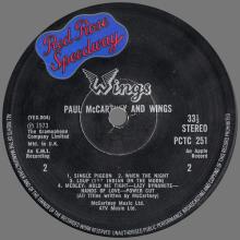 1973 05 04 - 1973 WINGS - PAUL McCARTNEY - RED ROSE SPEEDWAY - PCTC 251 - OC 066 o 05311 - UK - A-LP - pic 6