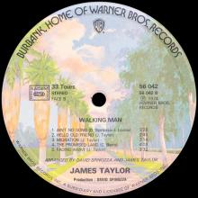 1974 06 28  JAMES TAYLOR - WALKING MAN - WEA - 56042 - FRANCE - pic 6