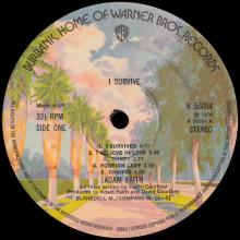 1974 09 02 ADAM FAITH - I SURVIVE - WARNER BROS. RECORDS - K 56054 - UK - pic 5