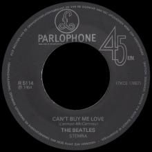 1976 03 06 HOL ⁄ HOL The Beatles The Singles Collection 1962-1970 - R 5114 - Can't Buy Me Love ⁄ You Can't Do That - BS 45 - pic 3