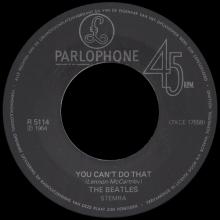 1976 03 06 HOL ⁄ HOL The Beatles The Singles Collection 1962-1970 - R 5114 - Can't Buy Me Love ⁄ You Can't Do That - BS 45 - pic 4