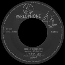 1976 03 06 HOL ⁄ HOL The Beatles The Singles Collection 1962-1970 - R 5655 - Hello Goodbye ⁄ I Am The Walrus - BS 45 - pic 3