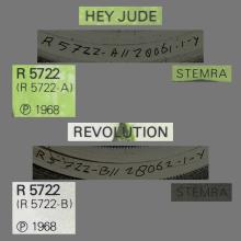 1976 03 06 HOL ⁄ HOL The Beatles The Singles Collection 1962-1970 - R 5722 - Hey Jude ⁄ Revolution - BS 45 - pic 2