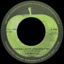 1976 03 06 HOL ⁄ HOL The Beatles The Singles Collection 1962-1970 - R 5786 - The Ballad Of John And Yoko ⁄ Old Brown Shoe - BS 4 - pic 3