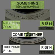 1976 03 06 HOL ⁄ HOL The Beatles The Singles Collection 1962-1970 - R 5814 - Something ⁄ Come Together - BS 45 - pic 2