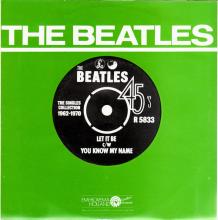 1976 03 06 HOL ⁄ HOL The Beatles The Singles Collection 1962-1970 - R 5833 - Let It Be ⁄ You Know My Name (Look Up The Number)  - pic 1