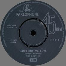 1976 03 06 HOL ⁄ UK The Beatles The Singles Collection 1962-1970 - R 5114 - Can't Buy Me Love ⁄ You Can't Do That - BS 45 - pic 4