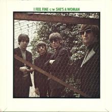 1976 03 06 HOL ⁄ UK The Beatles The Singles Collection 1962-1970 - R 5200 - I Feel Fine ⁄ She's A Woman - BS 45 - pic 2