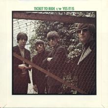 1976 03 06 HOL ⁄ UK The Beatles The Singles Collection 1962-1970 - R 5265 - Ticket To Ride ⁄ Yes It Is - BS 45 - pic 2