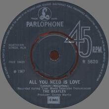 1976 03 06 HOL ⁄ UK The Beatles The Singles Collection 1962-1970 - R 5620 - All You Need Is Love ⁄ Baby, You're A Rich Man - BS  - pic 4
