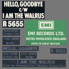 1976 03 06 HOL ⁄ UK The Beatles The Singles Collection 1962-1970 - R 5655 - Hello Goodbye ⁄ I Am The Walrus - BS 45 - pic 3
