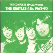 1976 03 06 HOL ⁄ UK / BELGIUM The Beatles The Singles Collection 1962-1970 - GREEN CARRIER BOX - BS 45 - 22 RECORDS - pic 2