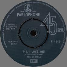 1976 03 06 UK The Beatles The Singles Collection 1962-1970 - R 4949 - Love Me Do ⁄ P.S. I Love You  - pic 5