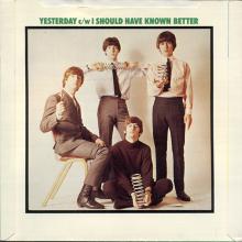 1976 03 06 UK The Beatles The Singles Collection 1962-1970 - Yesterday ⁄ I Should Have Known Better - R 6013   - pic 2
