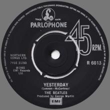 1976 03 08 - 1982 - M - YESTERDAY ⁄ I SHOULD HAVE KNOWN BETTER - R 6013 - BSCP 1 - BOXED SET - pic 1