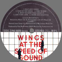1976 04 09 PAUL McCARTNEY - WINGS AT THE SPEED OF SOUND - PAS 10010 - UK - pic 6