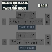 1976 06 25 - 1976 - K - BACK IN THE U.S.S.R. ⁄ TWIST AND SHOUT - R 6016 - BS 45 - BOXED SET - pic 1
