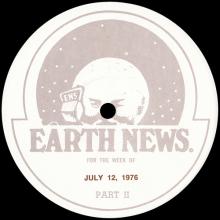 1976 07 12 - PAUL McCARTNEY RADIO SHOW - EARTH NEWS - PAUL McCARTNEY 10 PARTS INTERVIEW - EN - 7 / 1Z / 76 - A / B JP - pic 1