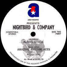 1974 00 00 - PAUL McCARTNEY RADIO SHOW - NIGHTBIRD AND COMPANY - PROGRAM 281 - 74857 - pic 6