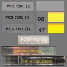 1976 12 10 PAUL McCARTNEY - WINGS OVER AMERICA - A - PCSP 720 - 0C 154-98 497⁄8⁄9 - UK - pic 1