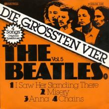 GERMANY 1977 04 00 - DIE GRÖSSTEN VIER - THE BEATLES VOL.5 - 1C 016-06 328 - pic 1