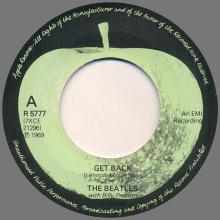 1977 HOL The Beatles The Singles Collection 1962-1970 - ECI - R 5777 - Get Back ⁄ Don't Let Me Down - Beatles Holland - pic 4