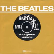 1977 HOL The Beatles The Singles Collection 1962-1970 - ECI - R 5786 - The Ballad Of John And Yoko ⁄ Old Brown Shoe - Holland - pic 1